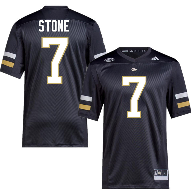 Akelo Stone Georgia Tech Jerseys,Georgia Tech Yellow Jackets College Football Uniforms-Black